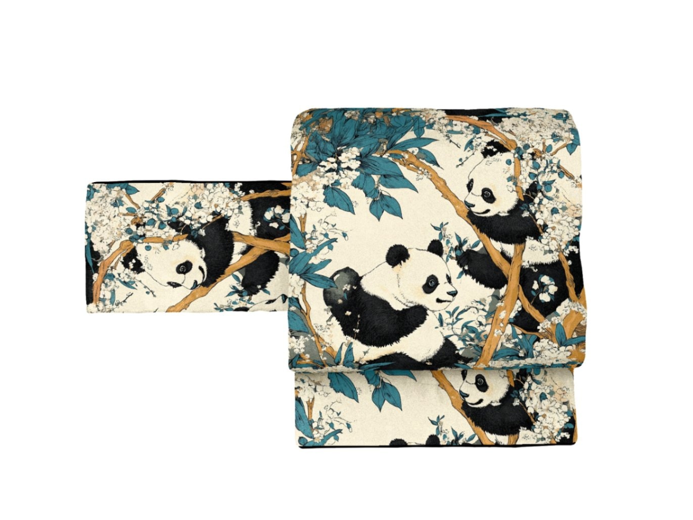 ◇着物 帯 袋帯 刺繍 金糸 草花 扇子 名古屋帯 お洒落文様 ショップ