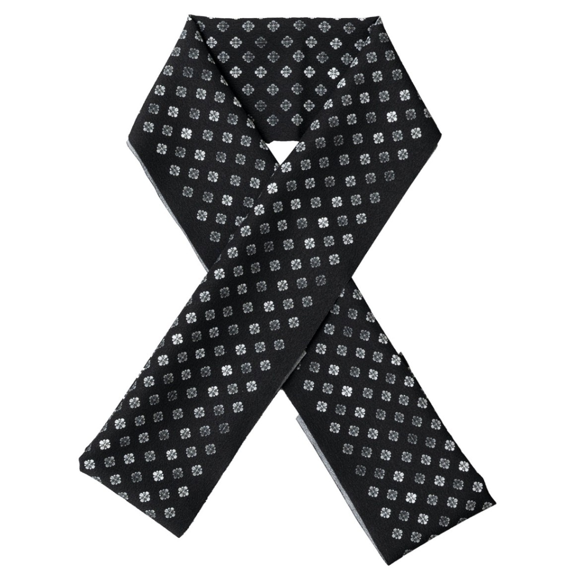 半衿　菱花（黒）　SAK-HE191022　