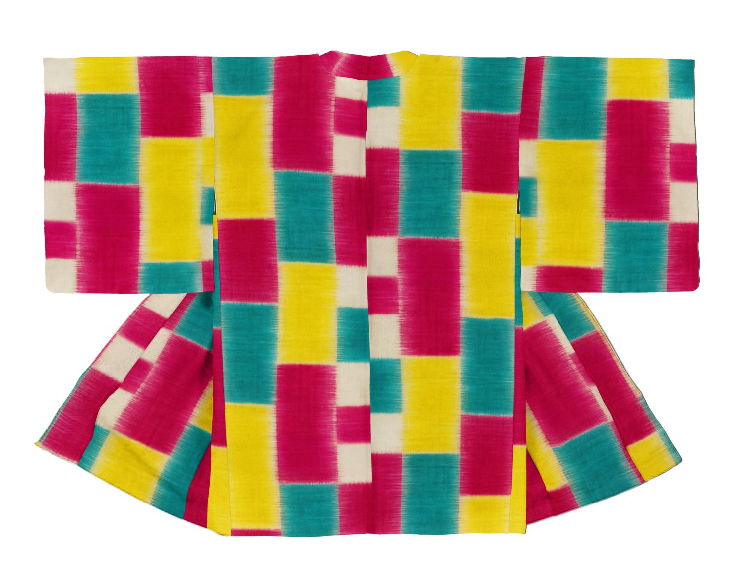 銘仙柄羽織H25062906