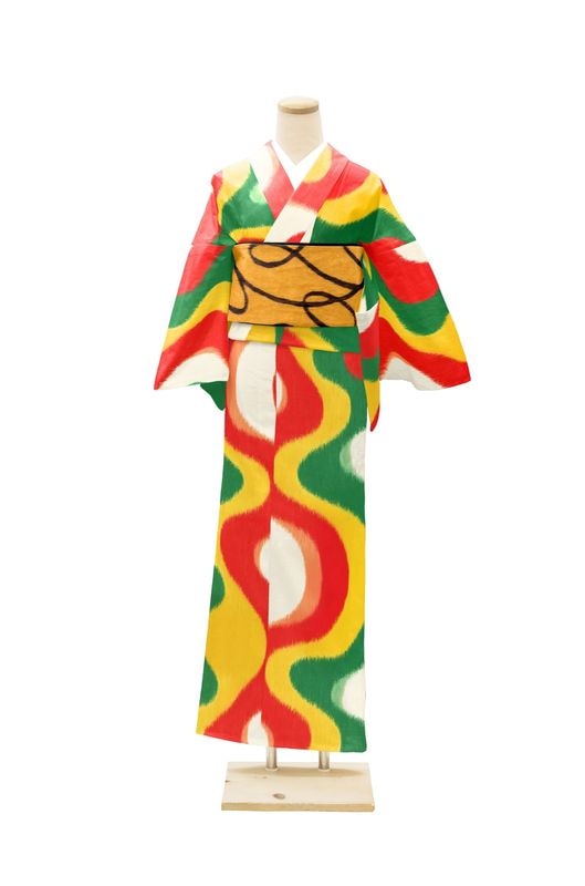 半幅帯（うさぎジャガード（黒）） SAK-UH002 | さく研究所