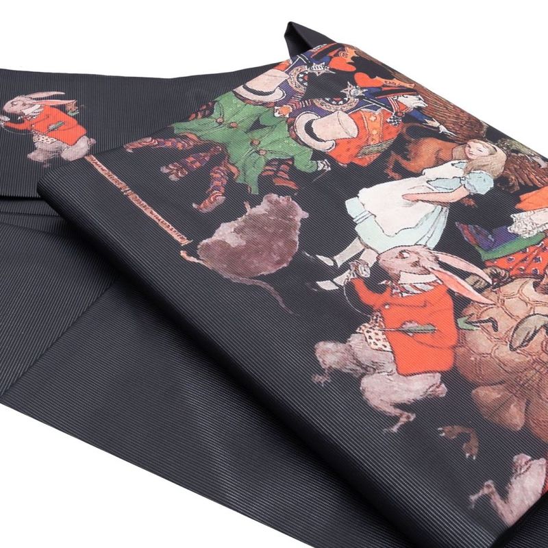 絽　洗える帯　コウモリ柄　ゴフクヤサンドットコム　夏帯 絽 洗える帯 コウモリ柄 ゴフクヤサンドットコム 夏帯