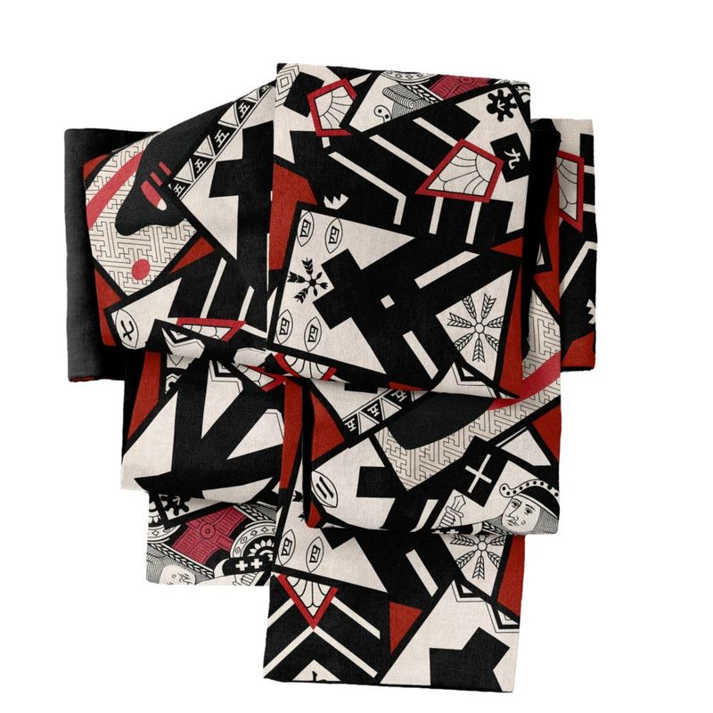 セオα夏着物・浴衣（ハチワレ猫（ライトラベンダー）） SAK-SK42901c