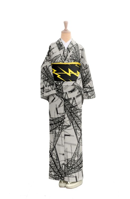 袷着物（ギンガムうさぎ・青） SAK-RMK1011a | さく研究所