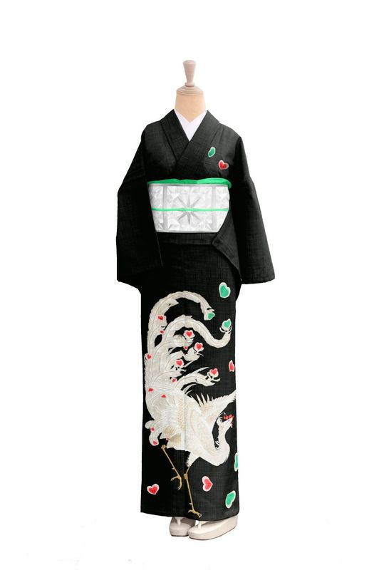 小紋）着物 AK0191044 | 柄別,植物・ボタニカル | ゴフクヤサン