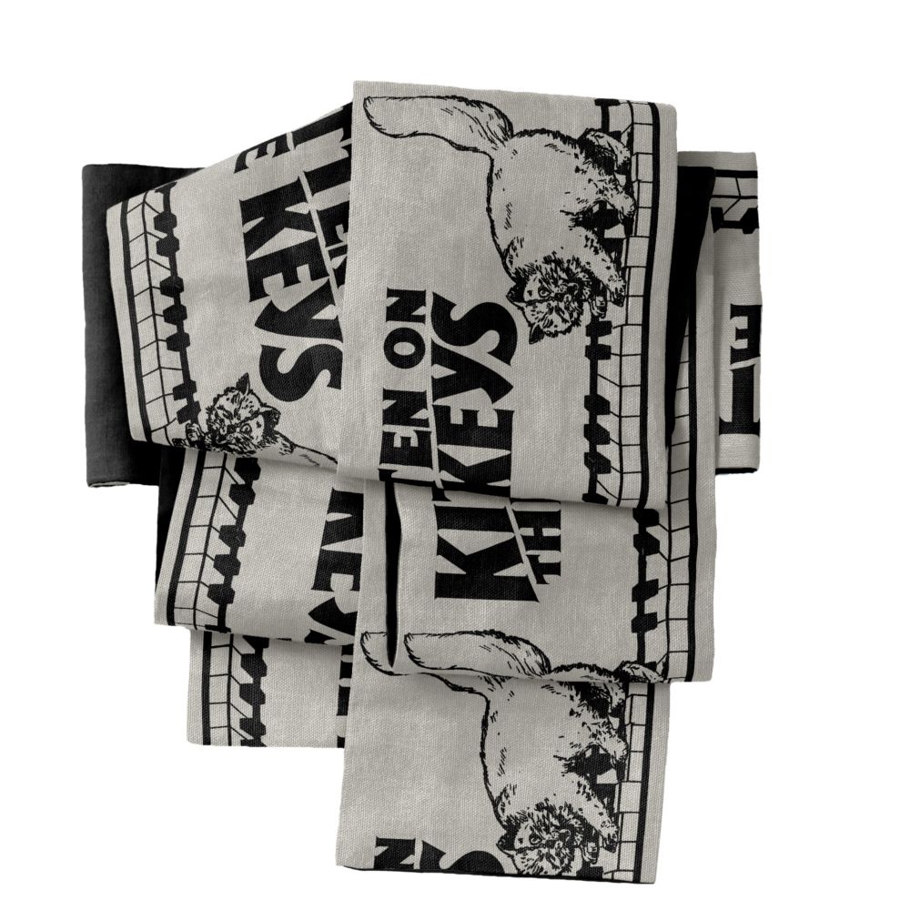 ハロウィン　ガイコツ　子猫　名古屋帯 ハロウィン ガイコツ 子猫 名古屋帯