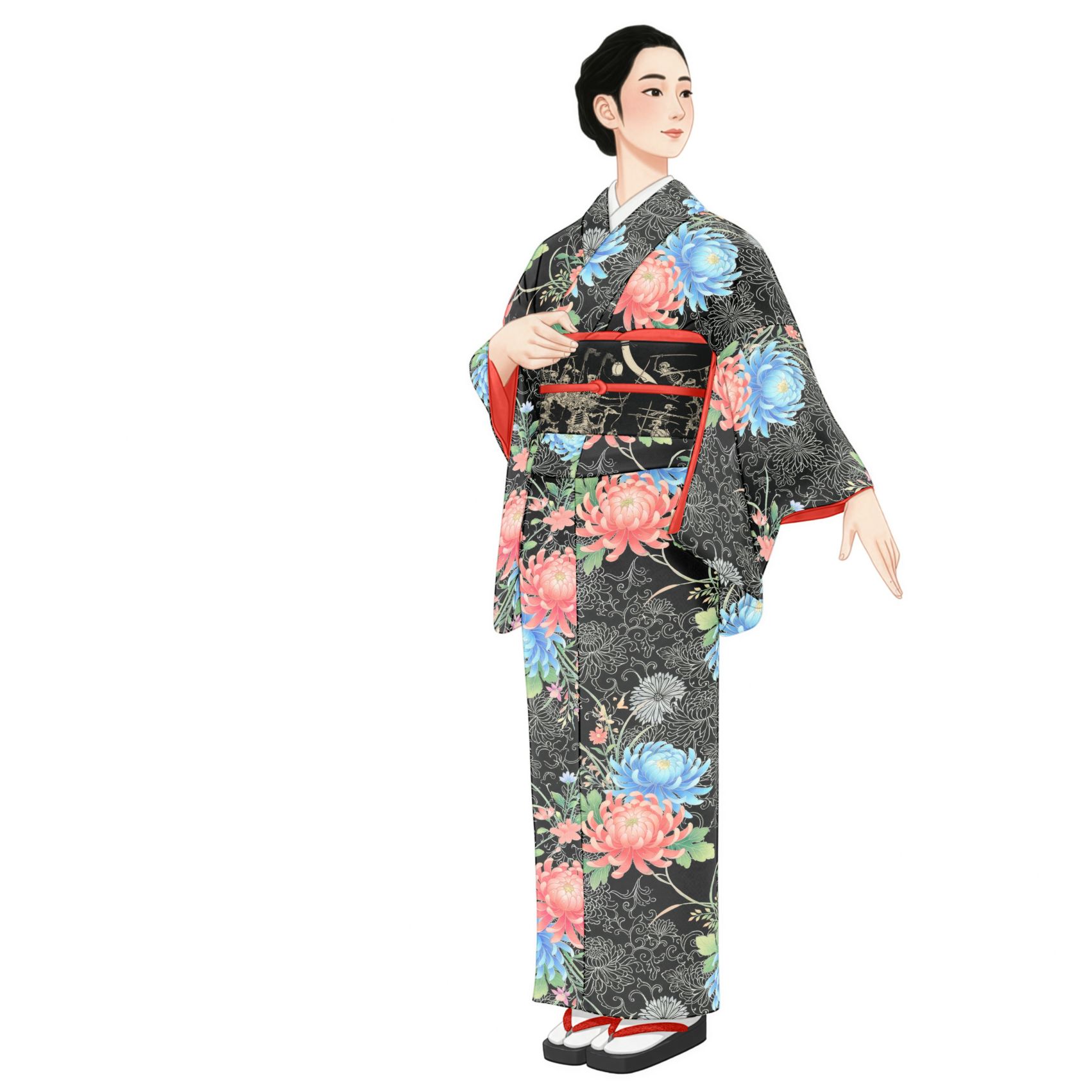 ゴフクヤサン夏着物 セオα夏着物・浴衣（プラネタリウム） SAK-SK200317 | さく研究所