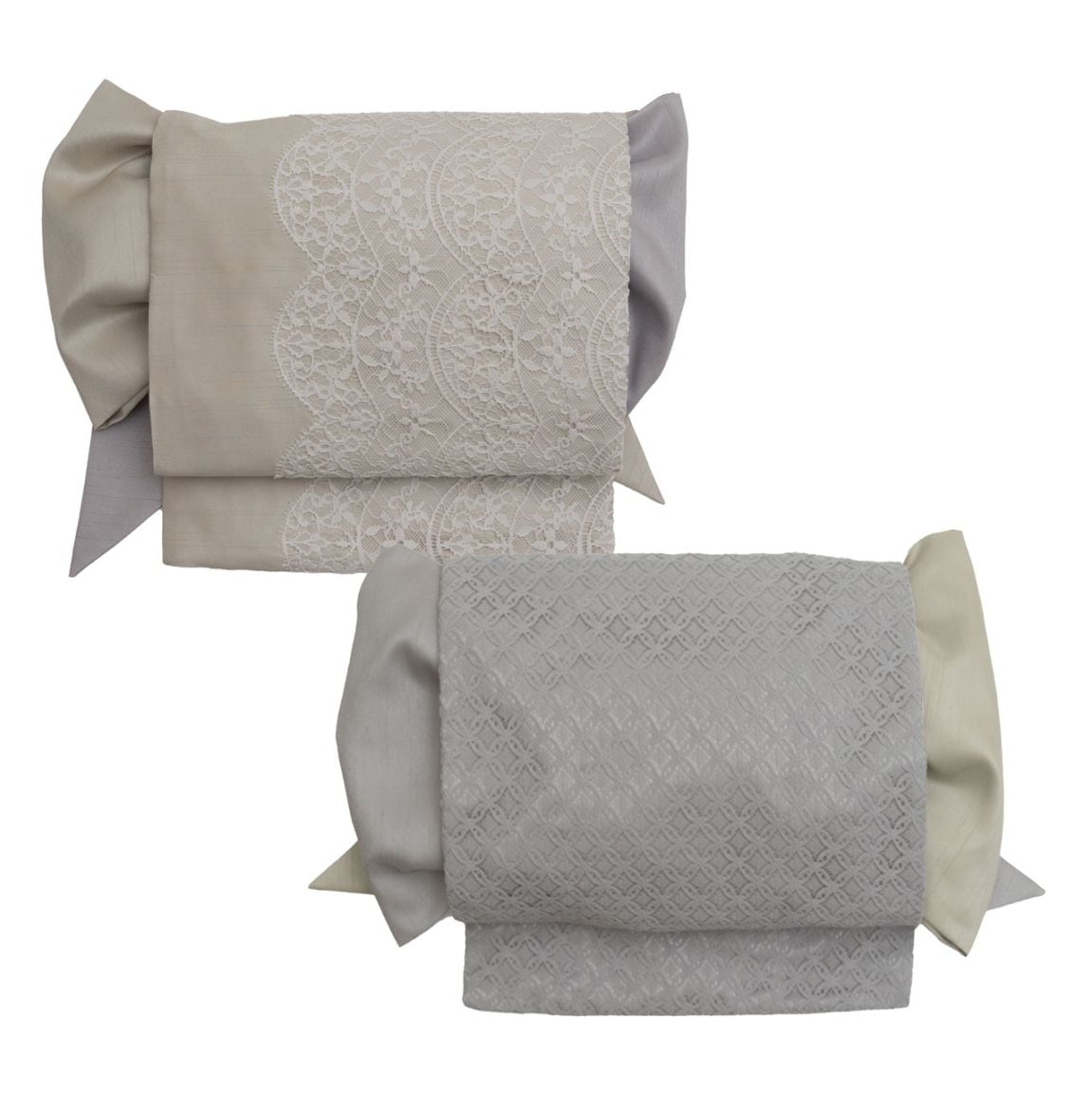 SAK-LBOGB260318  レースベルトおたいこ（グレーベージュ）