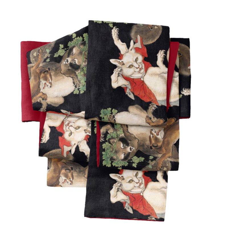 京袋帯 FU50096 | 柄別,犬 | ゴフクヤサン・ドットコム