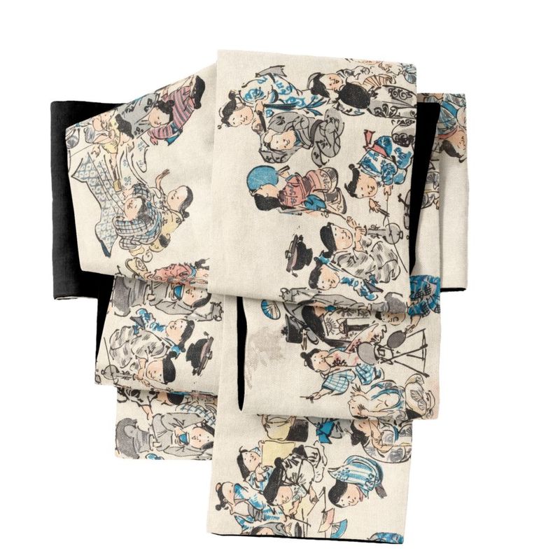 即納品 絽名古屋帯 lapin24042103 跳ね兎 | ブランド別 | ゴフクヤサン