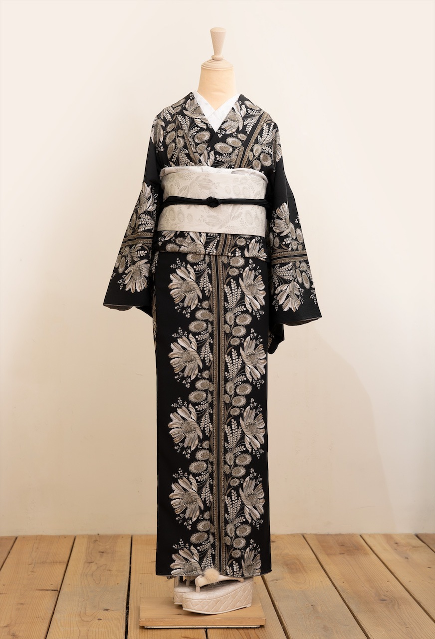 さく研究所袷着物