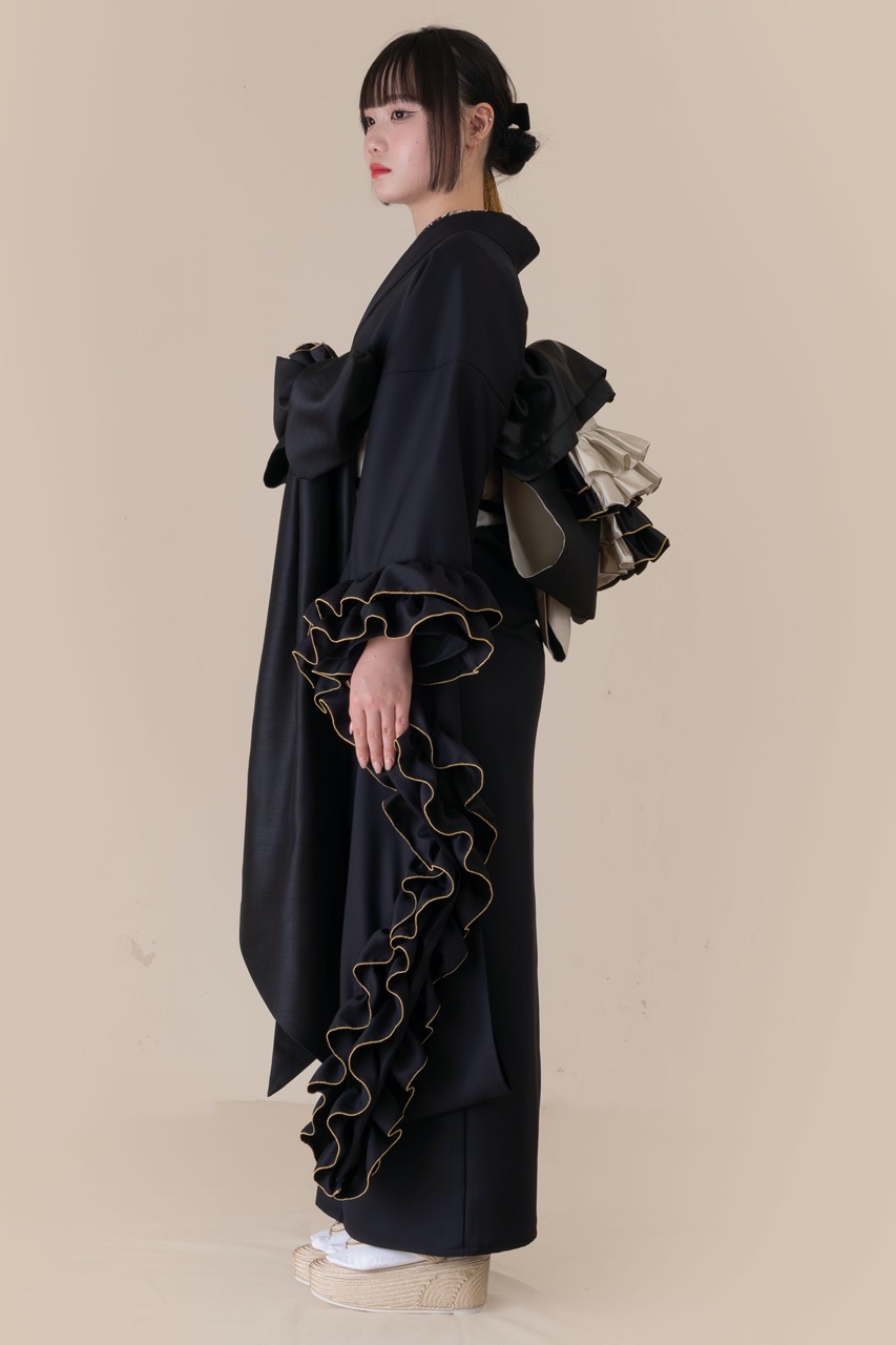 コード刺繍草履(ゴールド)　SAK- ks-09-m-gd