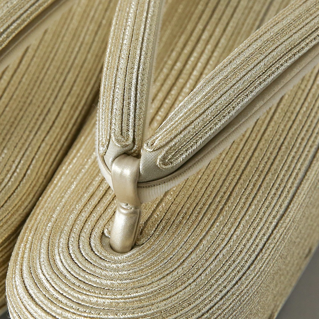 コード刺繍草履(ゴールド)　SAK- ks-09-m-gd