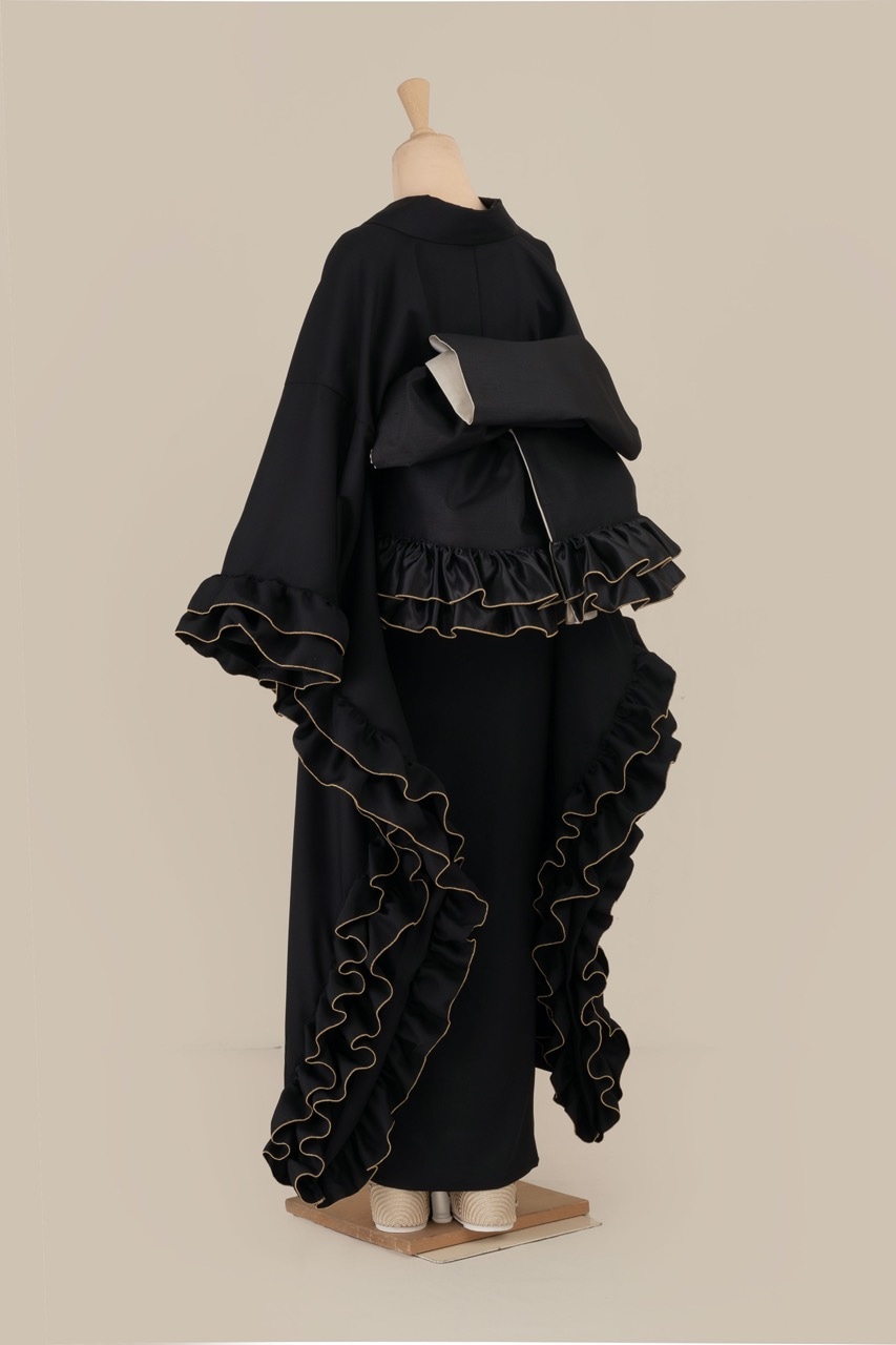 ギャザーフリル袋帯 SAK-OFF240107