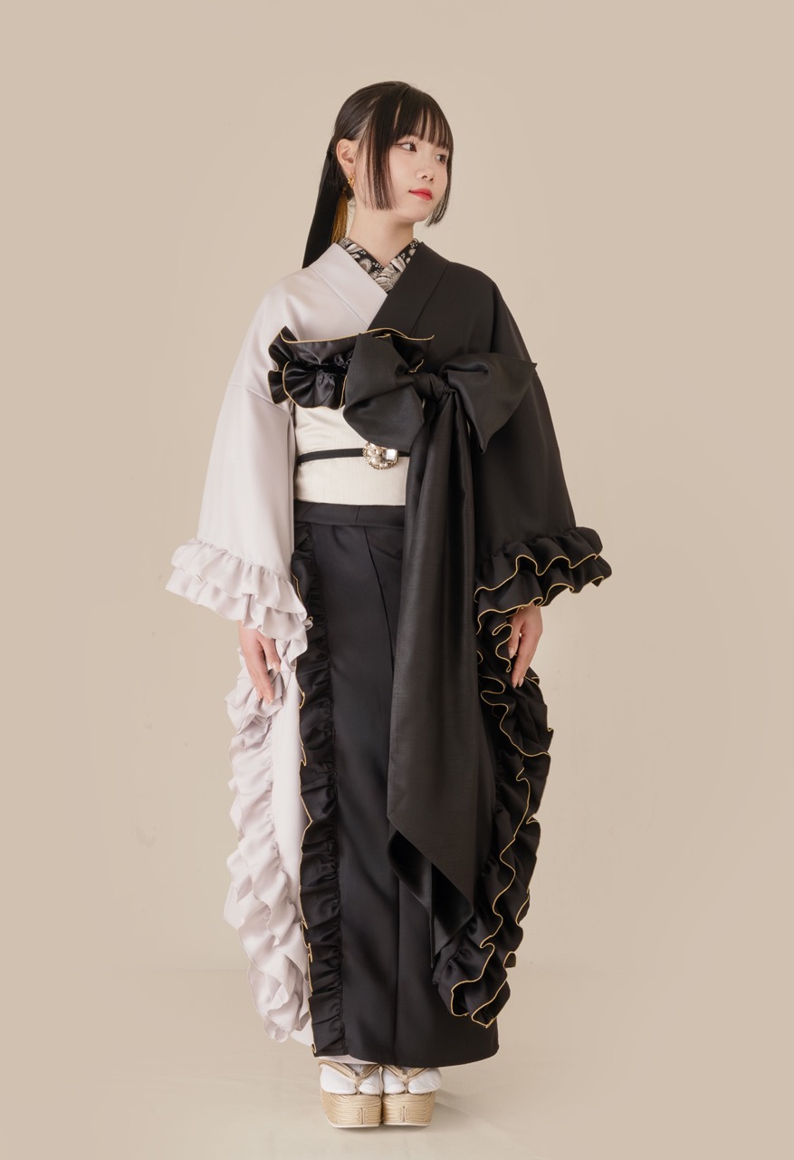 ギャザーフリル袋帯 SAK-OFF240107