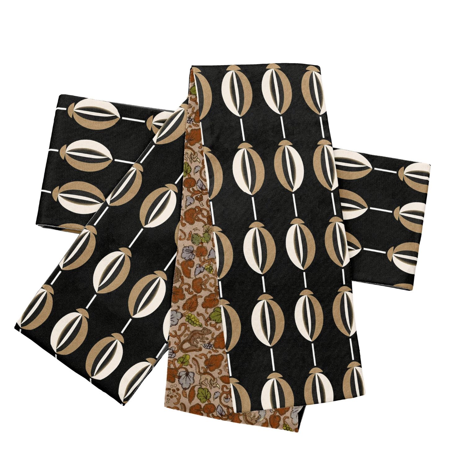 リバーシブル半幅帯 FH202372601