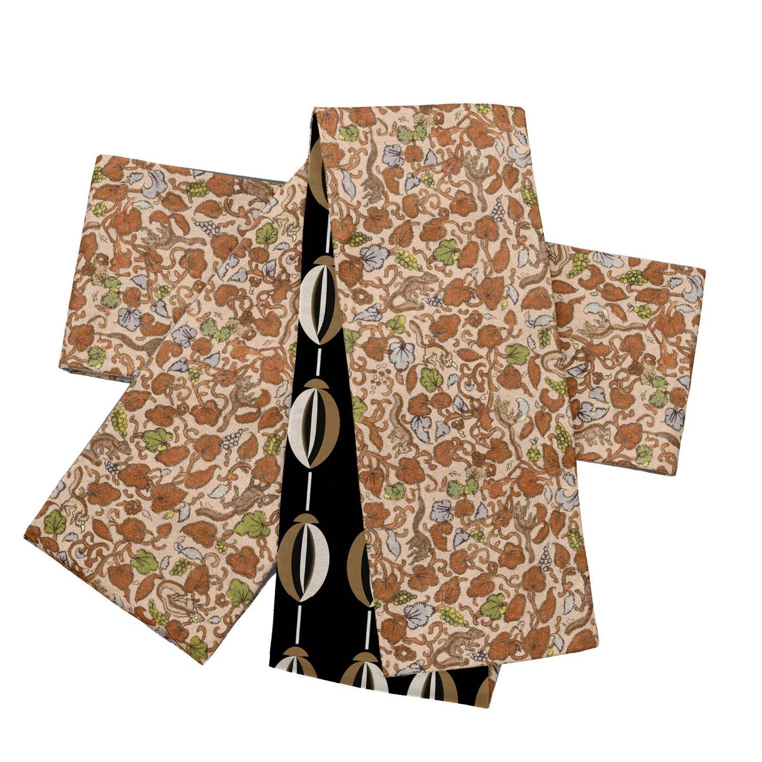 リバーシブル半幅帯 FH202372601