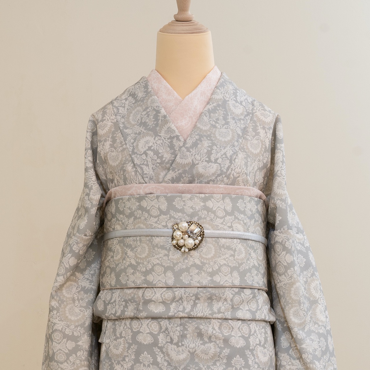 半衿 レースタイ(ピンク) SAK-HE191020