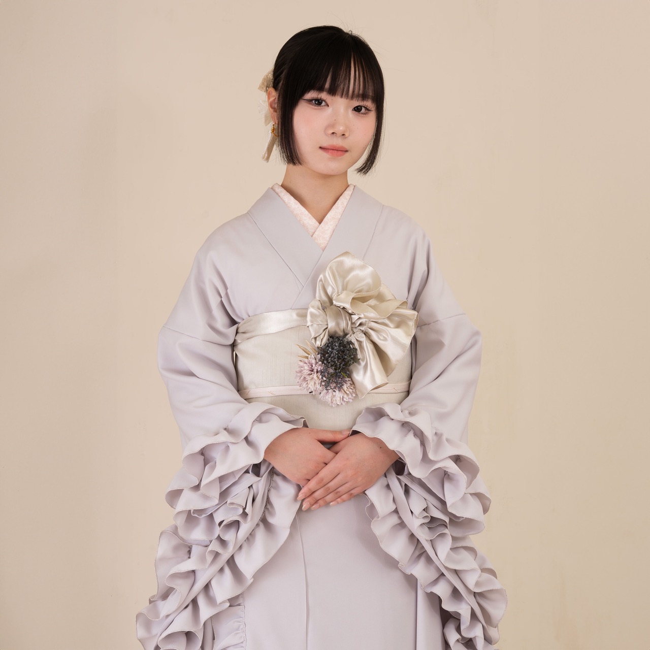 半衿 レースタイ(ピンク) SAK-HE191020