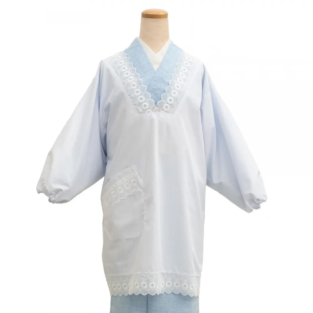 即納品 KP101802 着物用割烹着