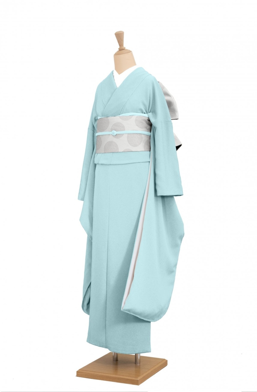正絹訪問着フルセット4点 美品着物＋特選袋帯+帯締め+