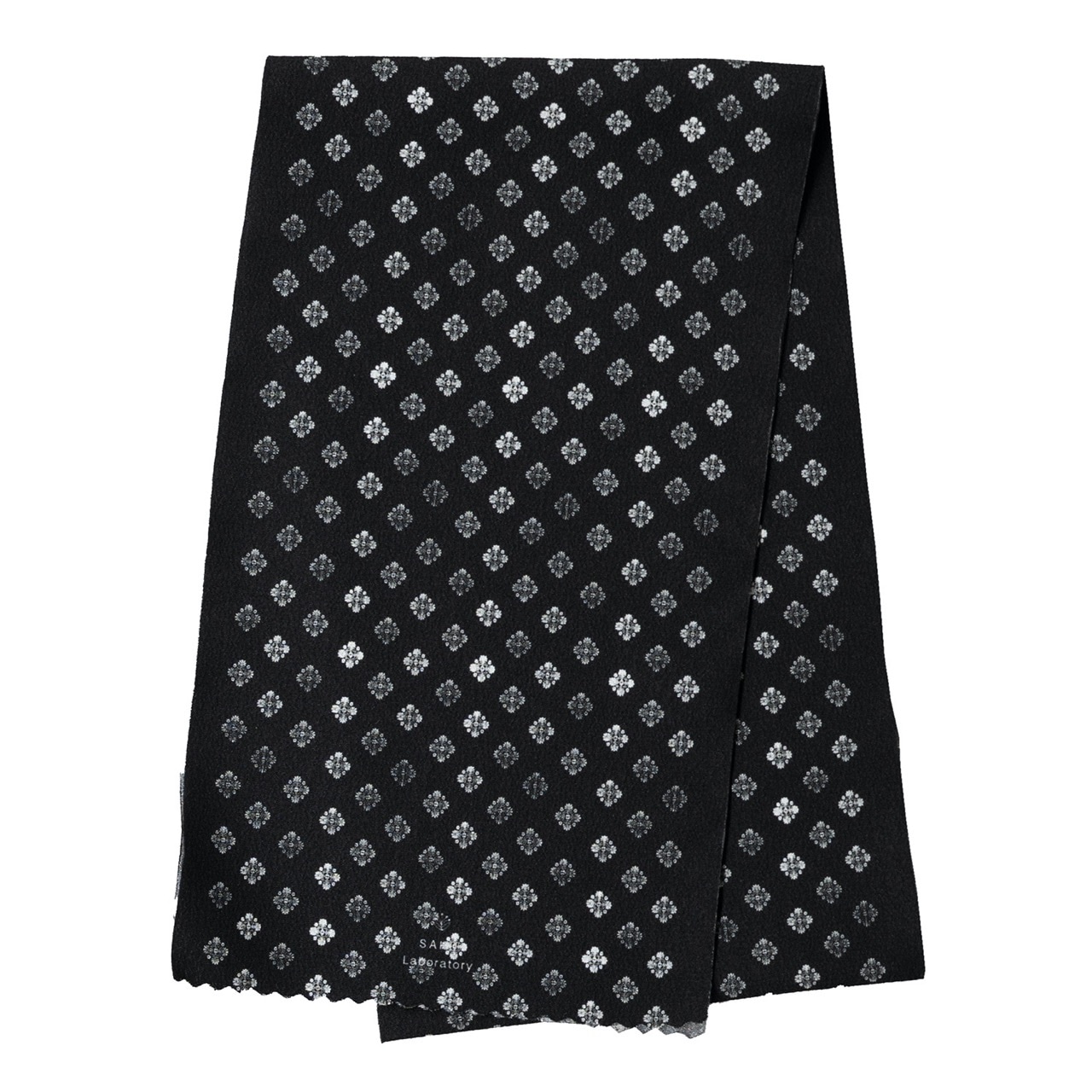 半衿　菱花（黒）　SAK-HE191022　