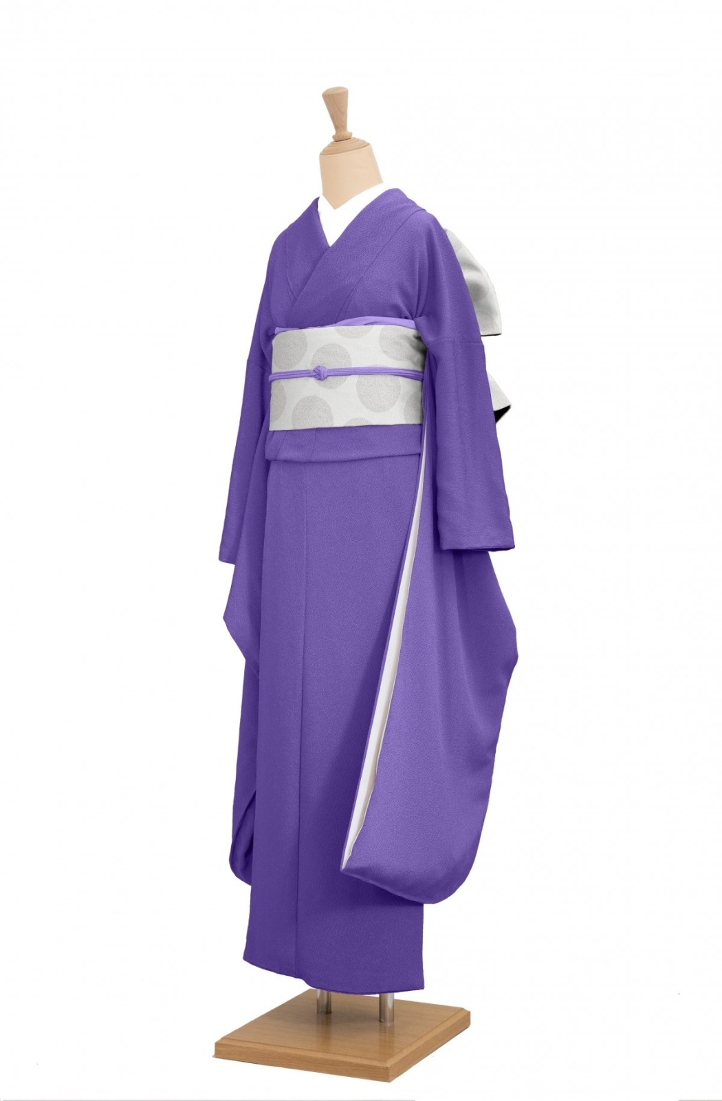 無地きもの・振袖 菫色