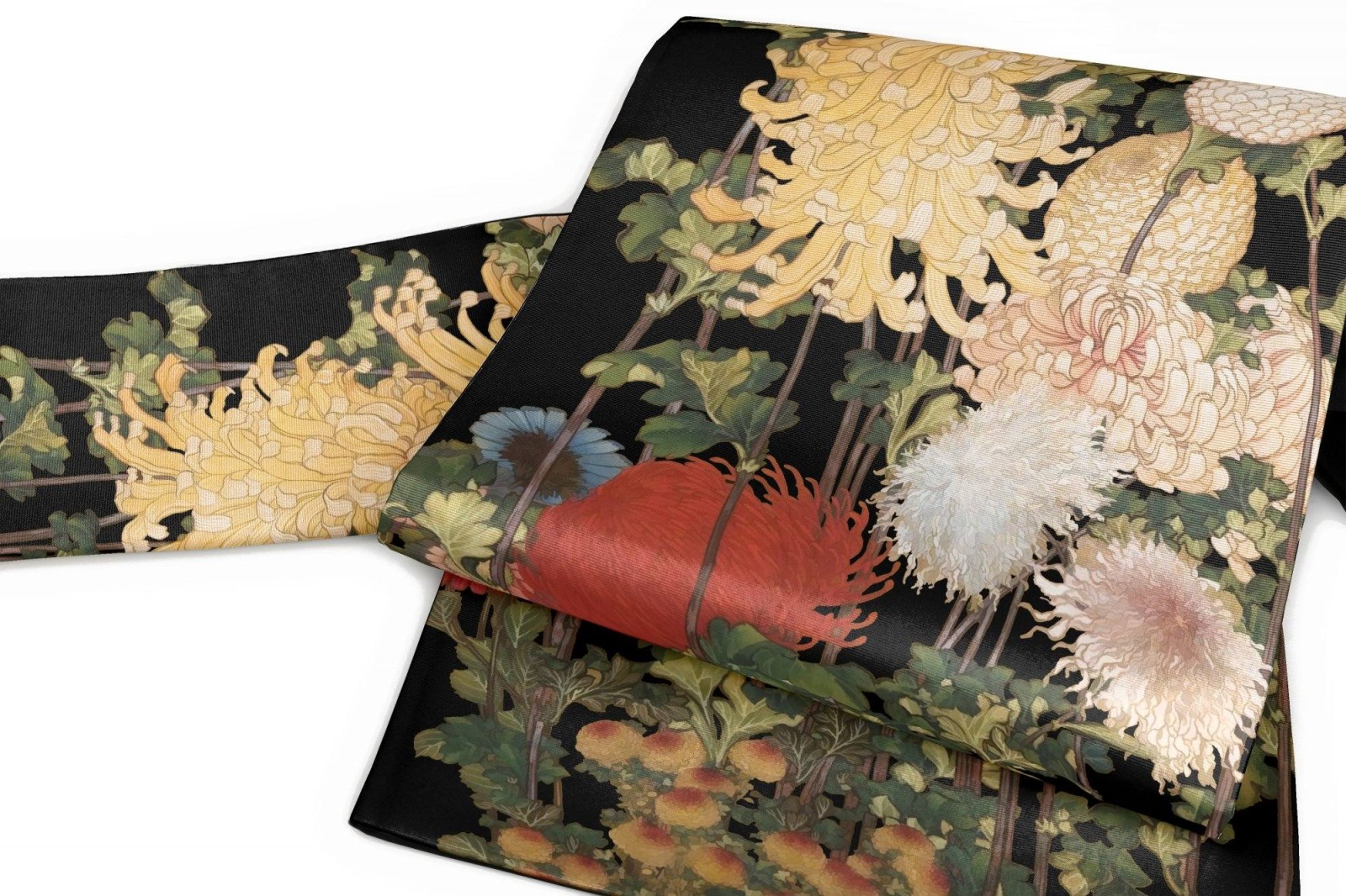 即納品　京袋帯　sFU180318　黒