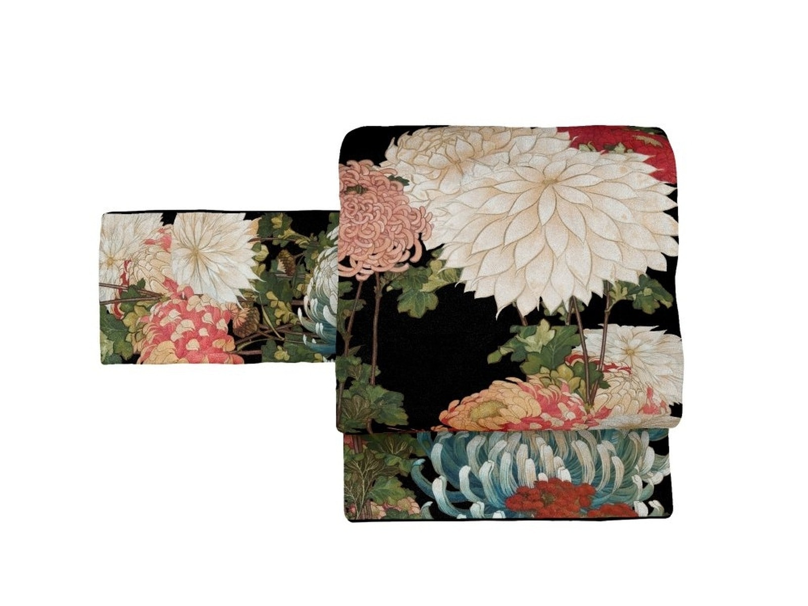 即納品　京袋帯　sFU180318　黒