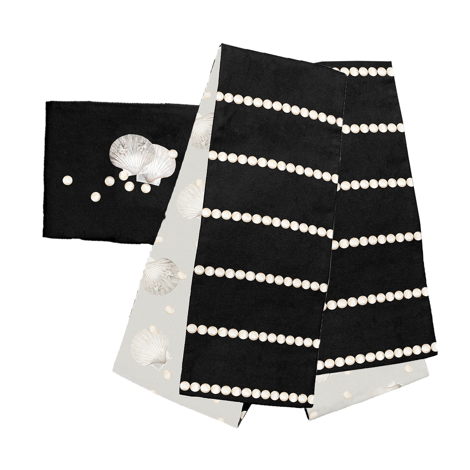 半幅帯（パール）　SAK-HNOP210420