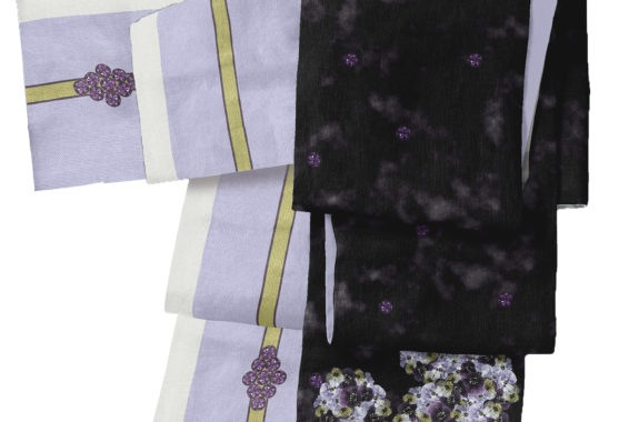 半幅帯（アメシスト）　SAK-HNOP210416