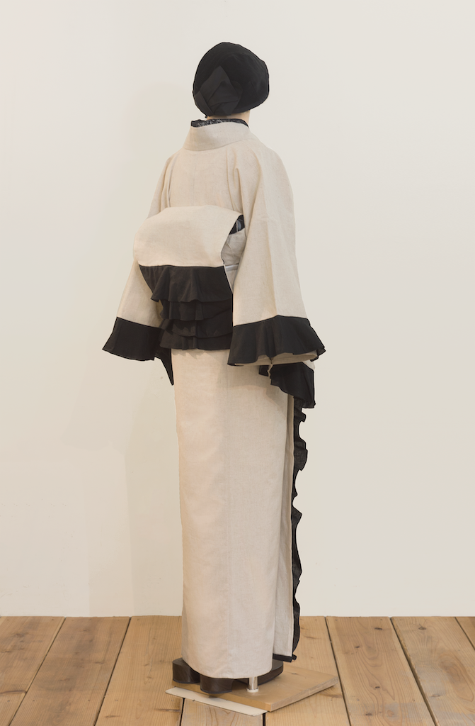 フリルリバーシブル京袋帯（バイカラー）　sSAK-OKF171101　即納品