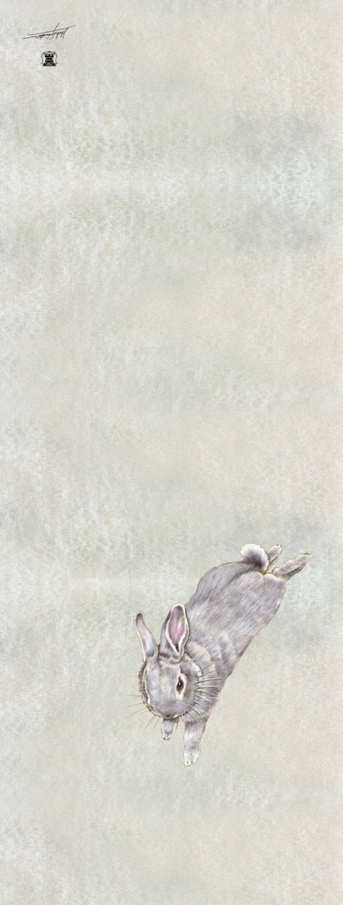 手ぬぐい　lapinTN60302