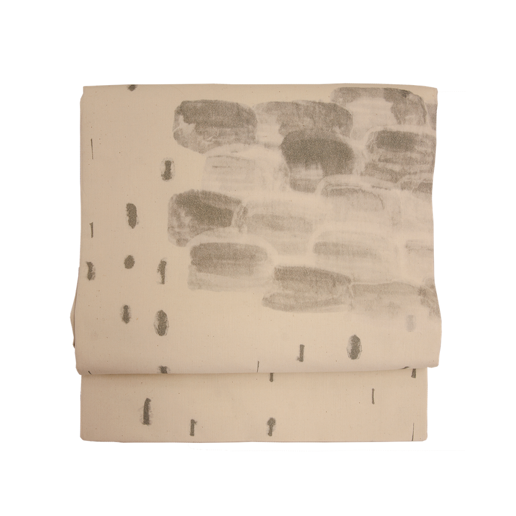 sakuオリジナル柄（雲と雨の柄　生成り）　SAK-SAKN010　