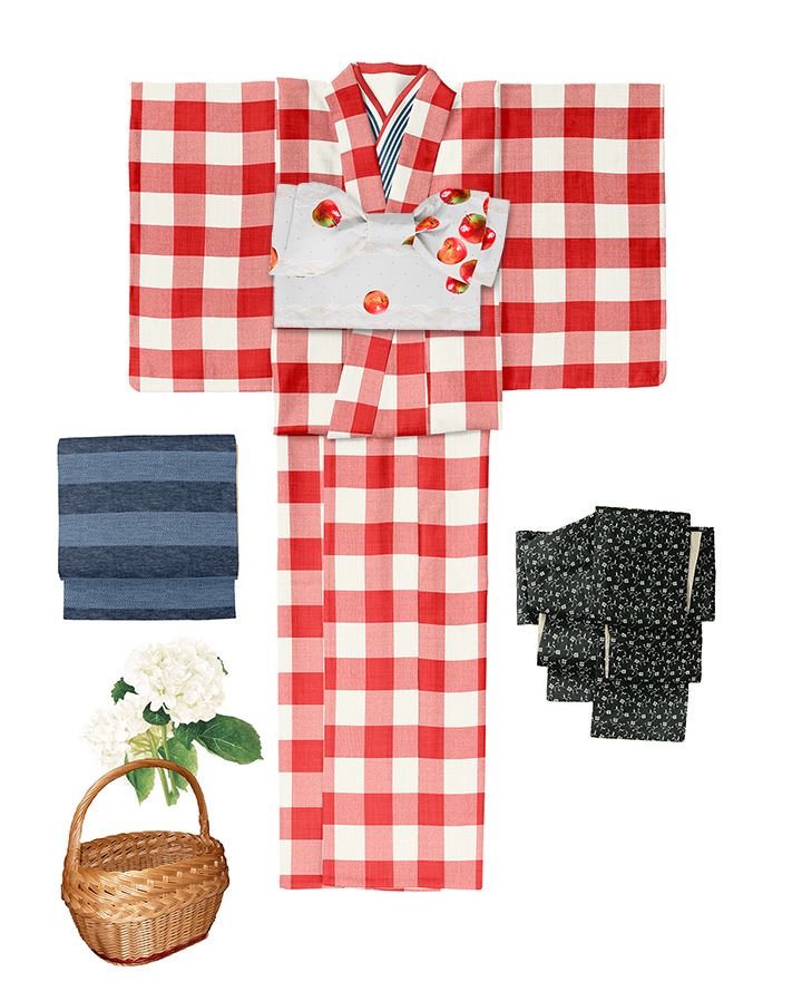 即納品 半幅帯（りんご） sSAK-HN50702 | ブランド別