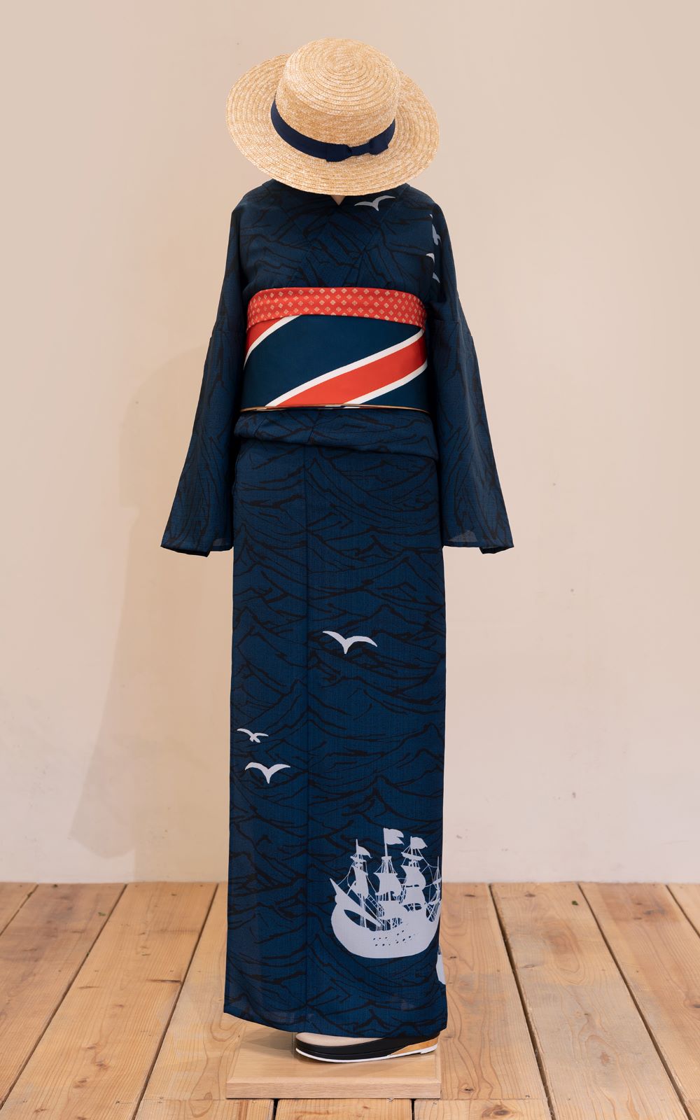 半幅帯（レジメンタルストライプ（トリコロール）） SAK