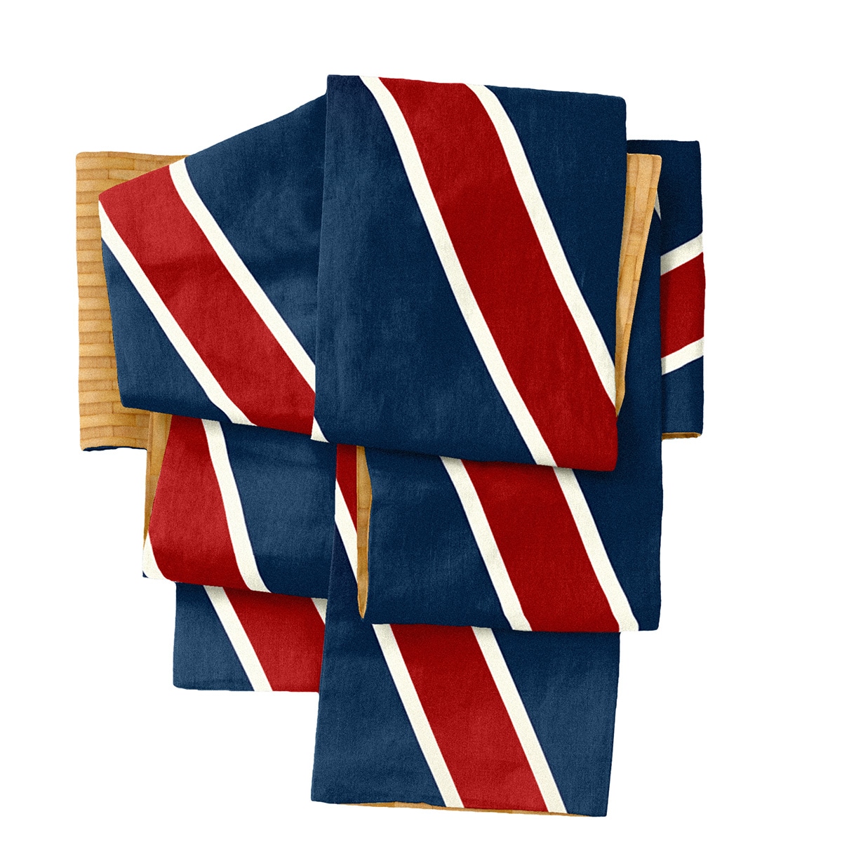 半幅帯（レジメンタルストライプ（トリコロール）） SAK-HNOP181125