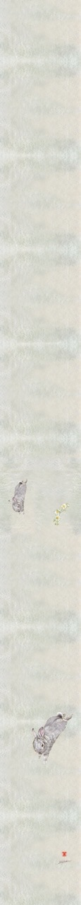 ❇︎ゴフクヤサンドットコム 狆　京袋帯❇︎ 京袋帯 lapin24042103 跳ね兎 | ゴフクヤサン,帯 | ゴフクヤサン