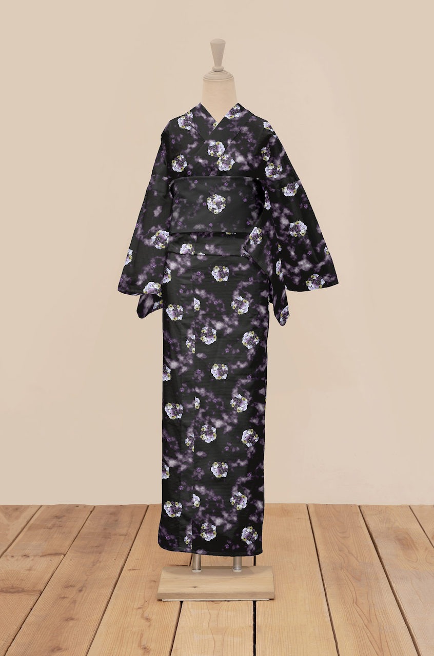 即納品　セオα夏着物・浴衣（アメシスト）　sSAK-SK210402