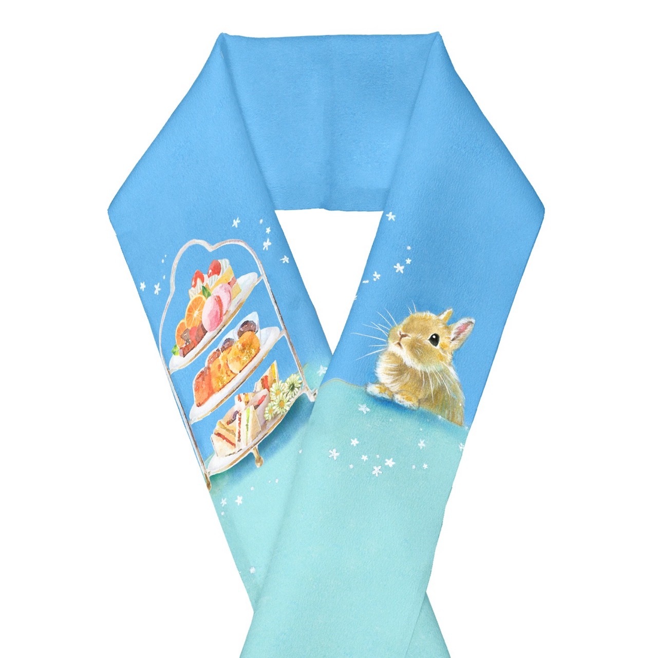 半襟　lapin24042102　アフタヌーンティー