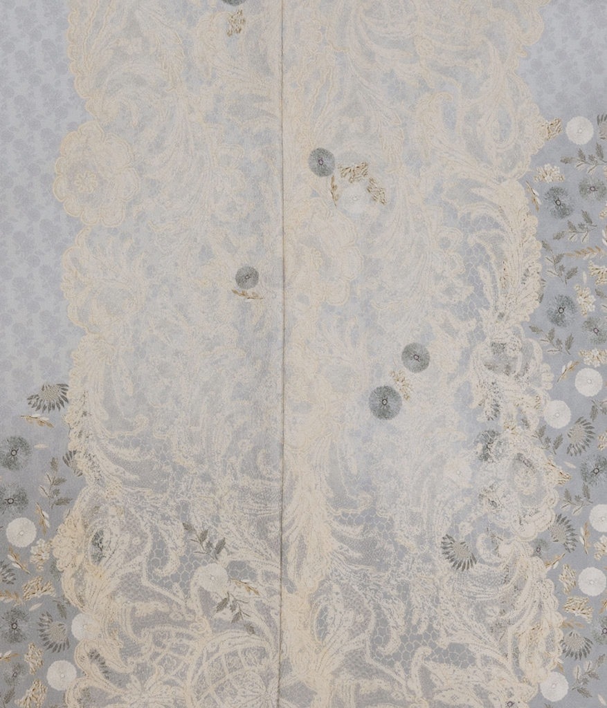 振袖　in full bloom　グレー　SAK-SMKF260201