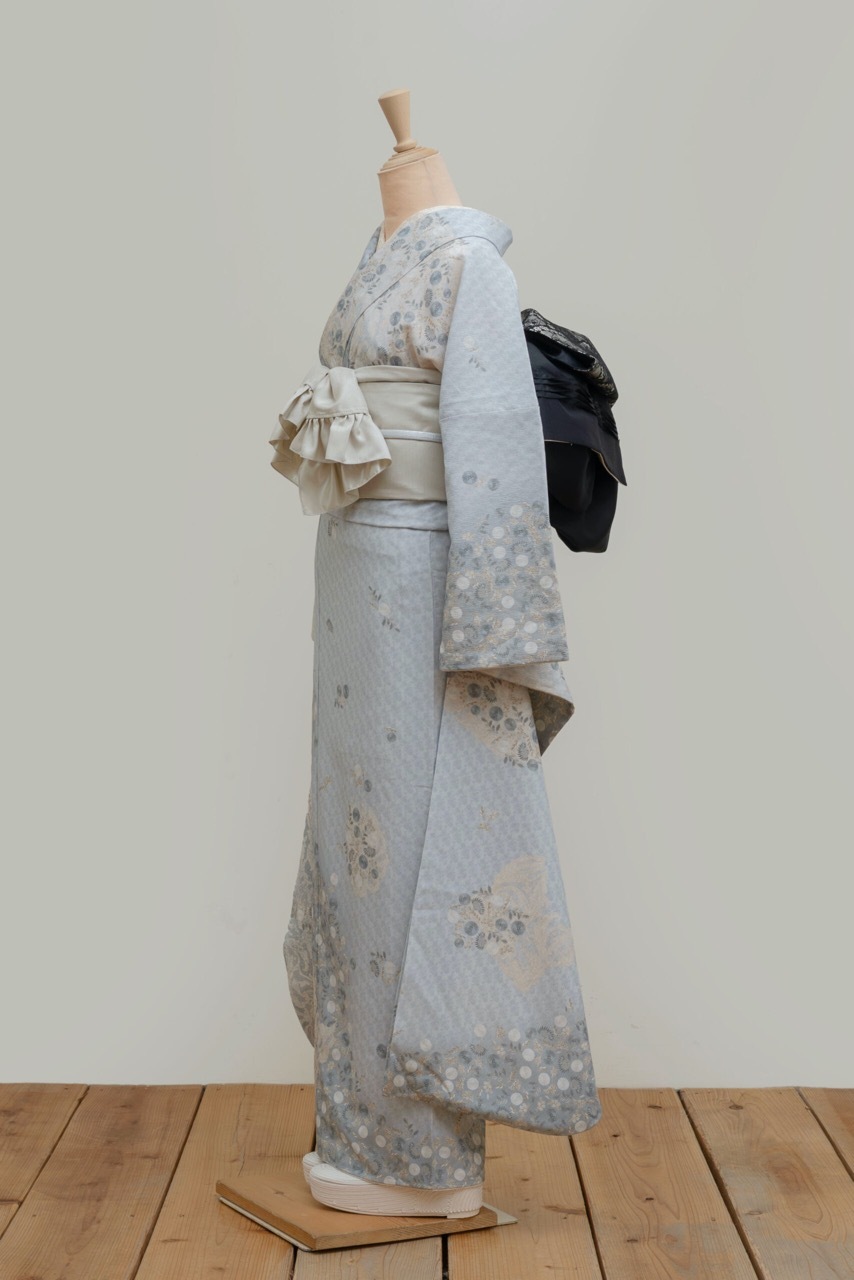 振袖　in full bloom　グレー　SAK-SMKF260201