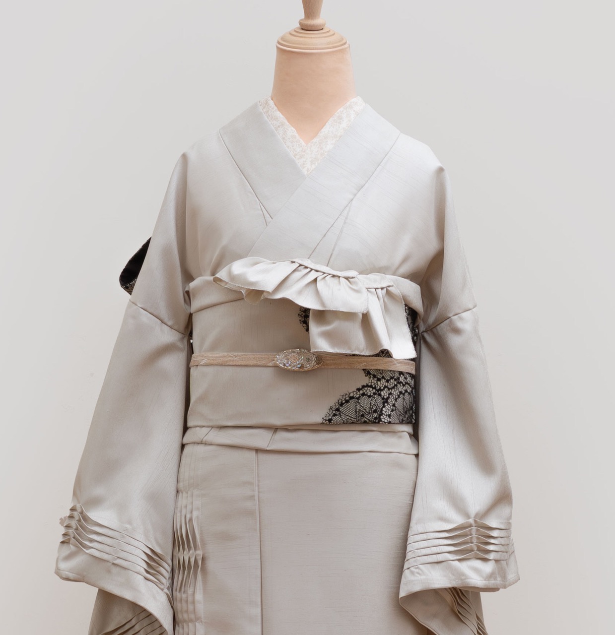 ピンタックレース袋帯　SAK-OFPL260212