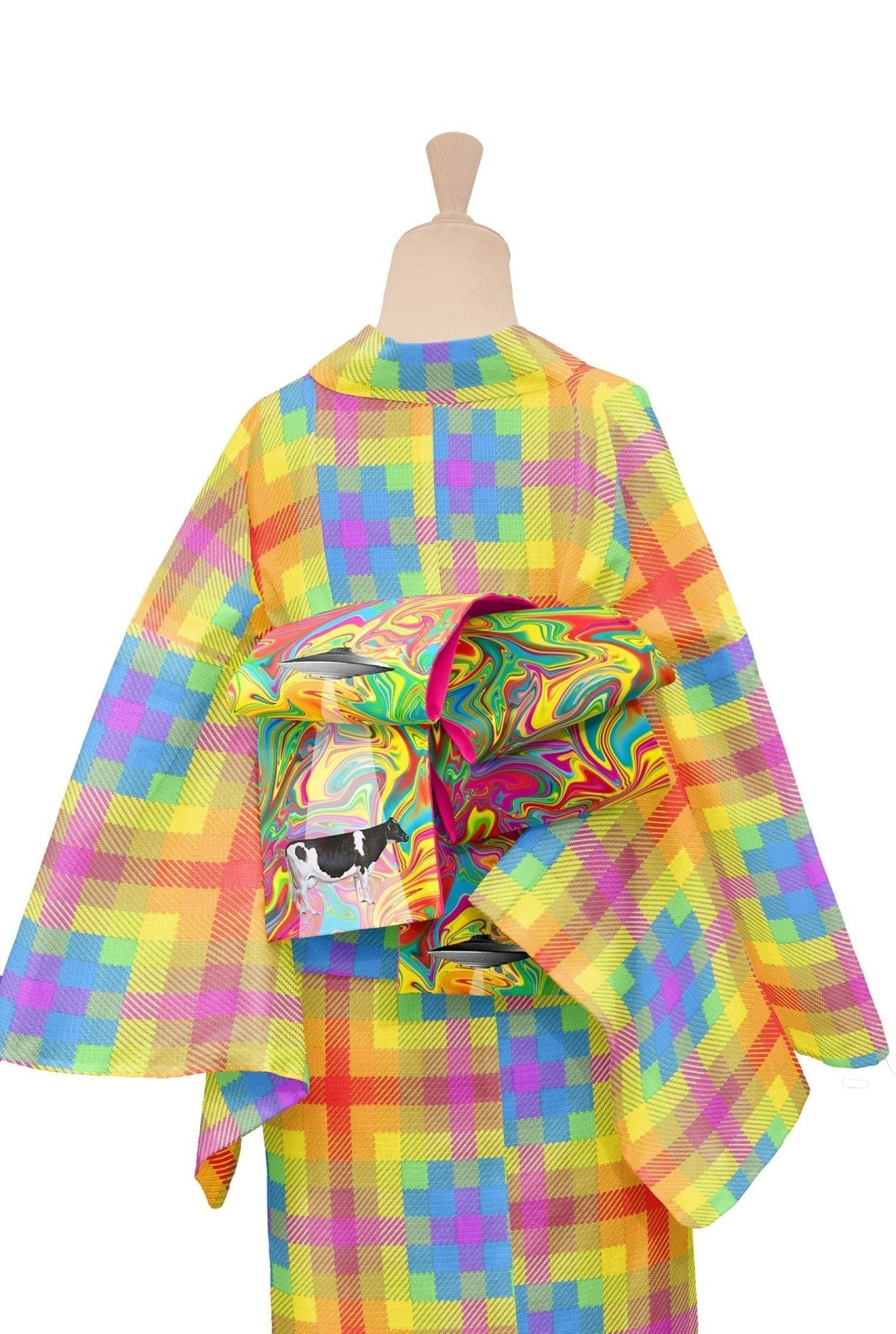 即納品 半幅帯 sFU101161