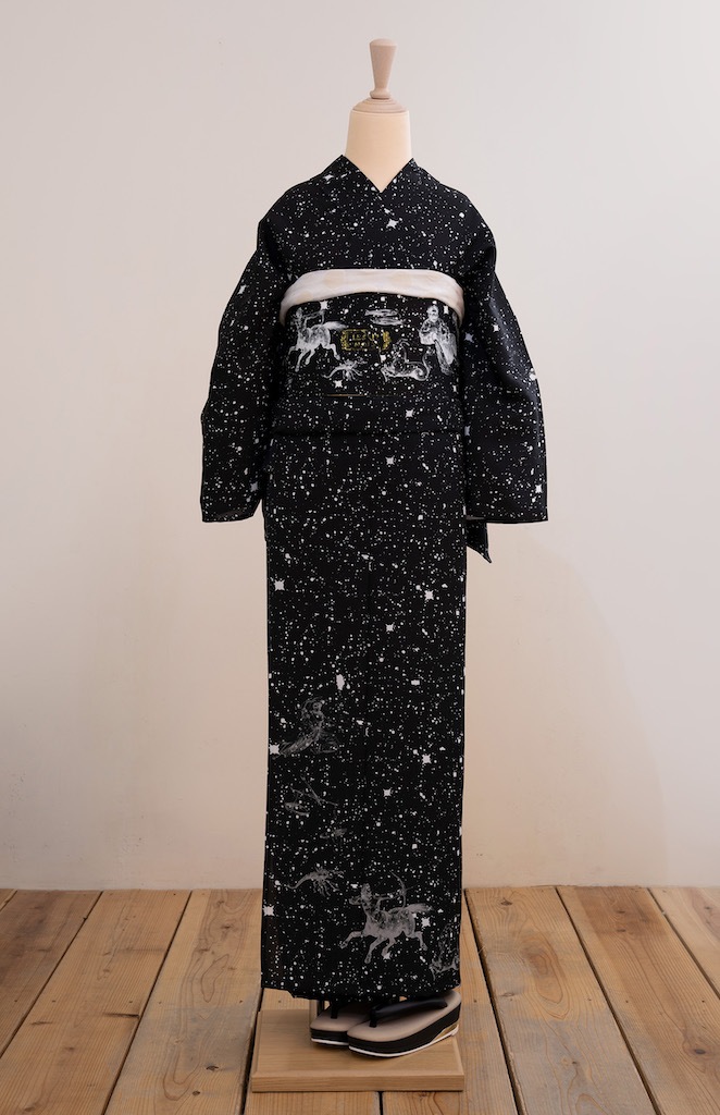 セオα夏着物・浴衣（プラネタリウム）　sSAK-SK200317　即納品