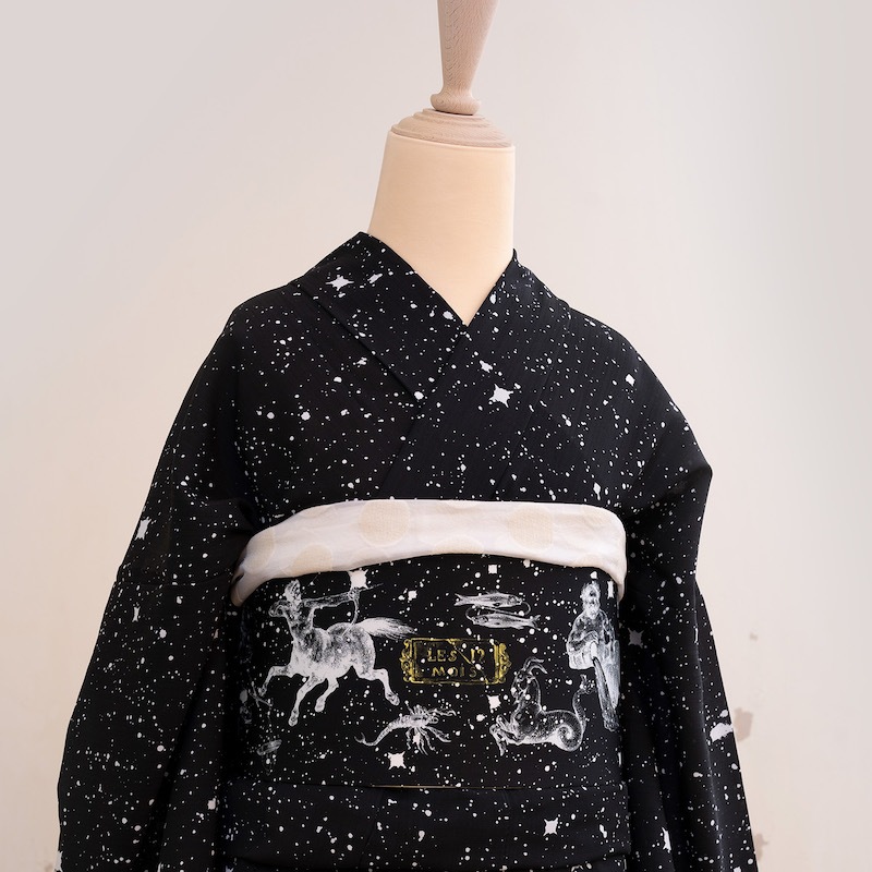 セオα夏着物・浴衣（プラネタリウム）　sSAK-SK200317　即納品