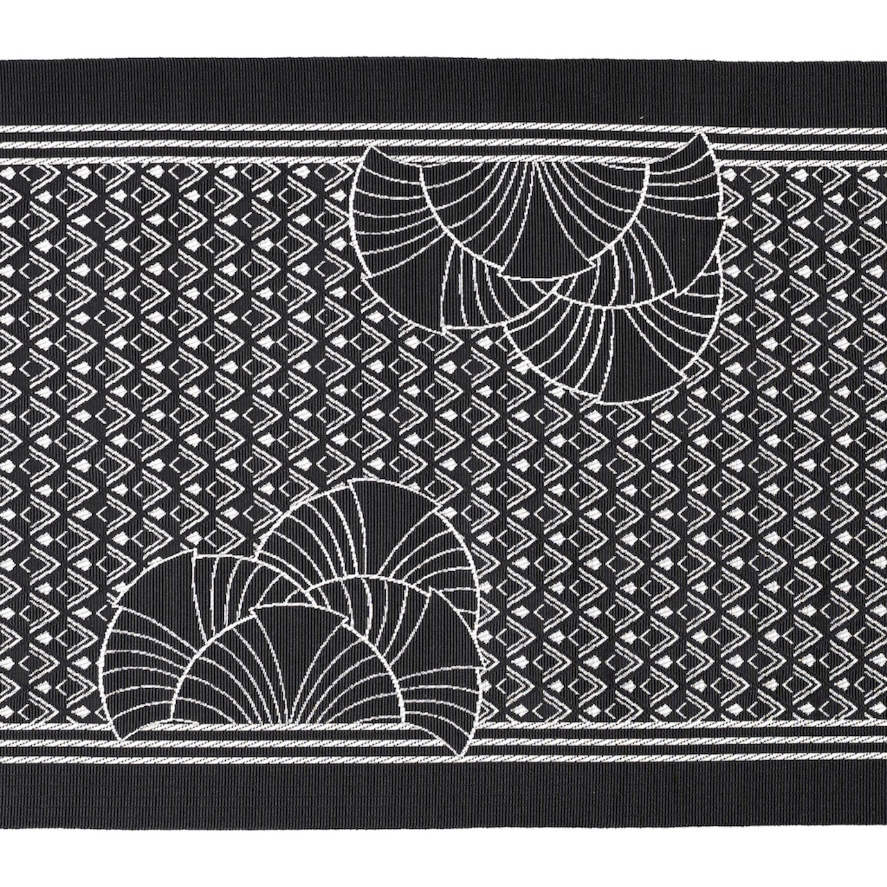 正絹名古屋帯（アール・デコ）　SAK-ONS190903