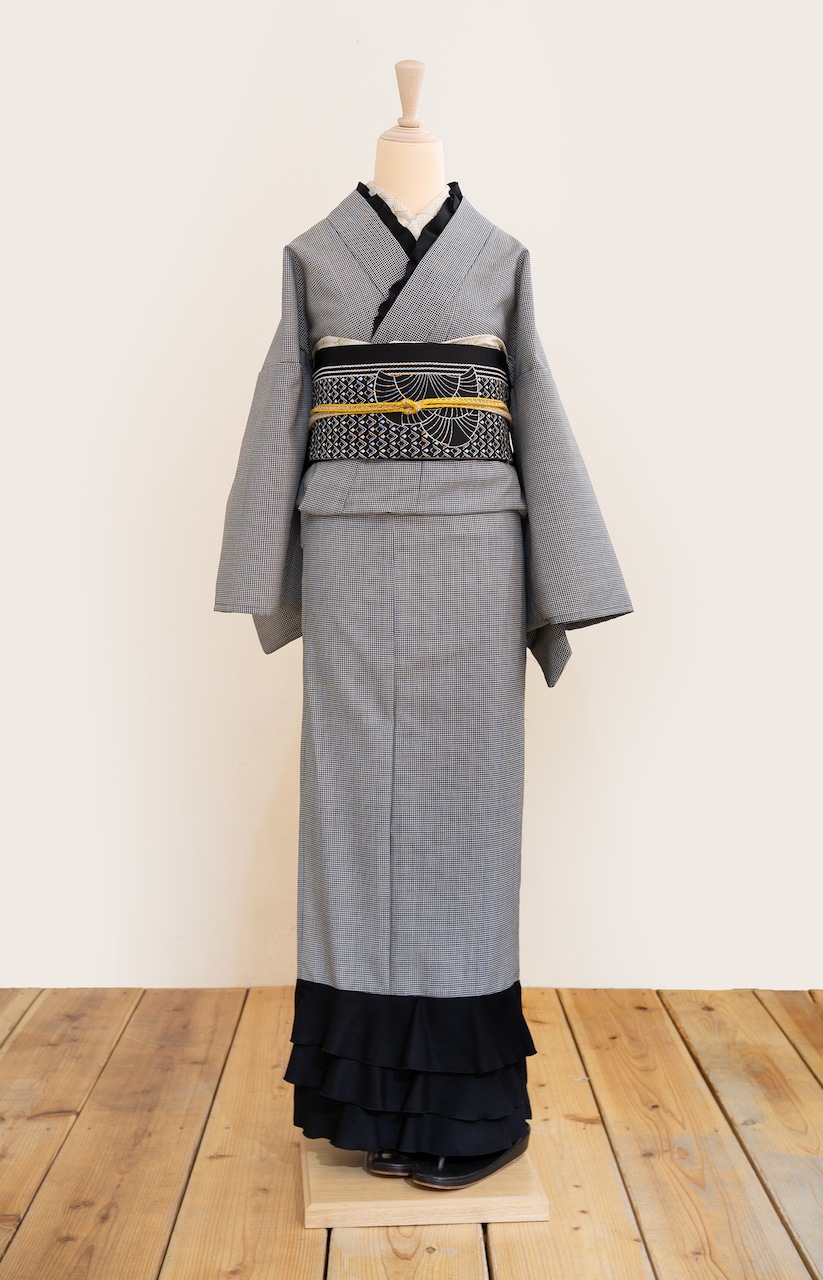 正絹名古屋帯（アール・デコ）　SAK-ONS190903