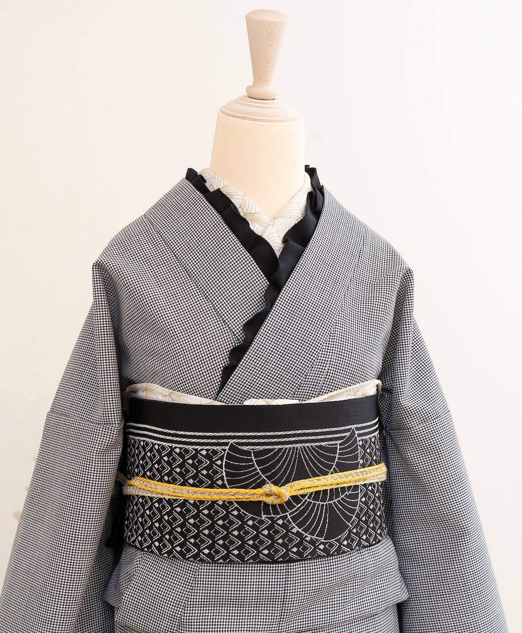 正絹名古屋帯（アール・デコ）　SAK-ONS190903