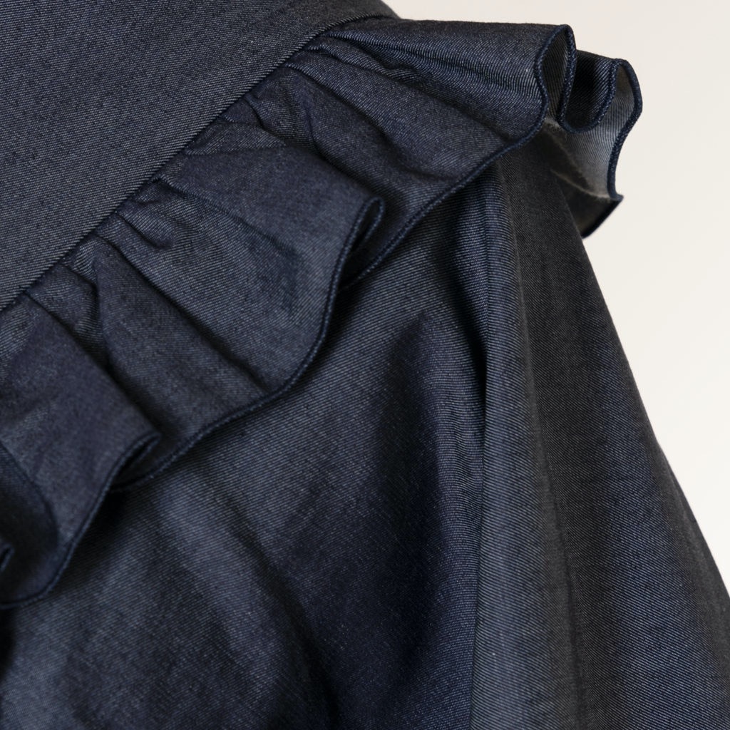 SAK-KMDF20220324 ダブルフリル着物(デニム)