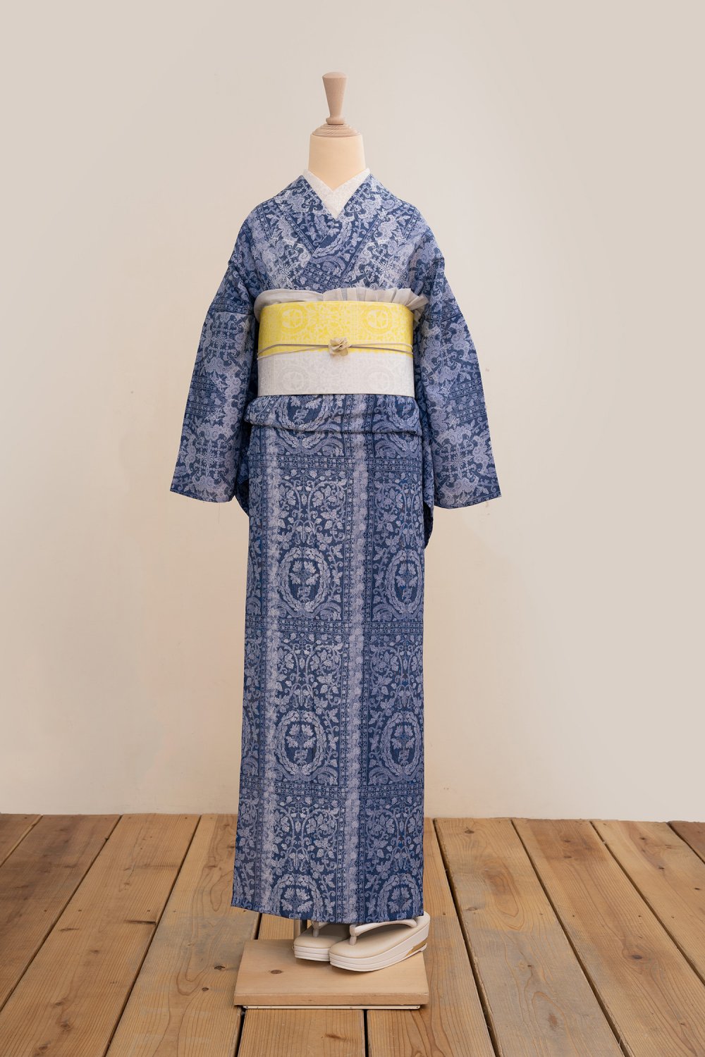 セオα夏着物・浴衣（リバーレース/ブルー）　sSAK-SK200319　即納品